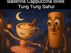 Παιχνίδι Ballerina Cappuccina loves Tung Tung Sahur