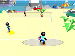 Παιχνίδι Stickman Beach Volleyball