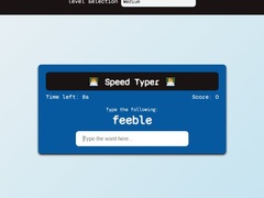 Παιχνίδι Speed Typer