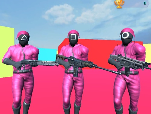 Squid games shooter .