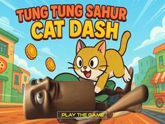 Tung tung sahur cat dash 