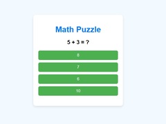 Παιχνίδι Math Puzzle