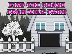 Παιχνίδι Find The Phone From Milk Farm