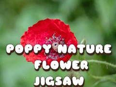 Παιχνίδι Poppy Nature Flower Jigsaw