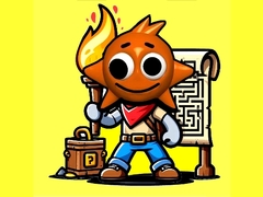 Παιχνίδι Sprunki Torches Maze
