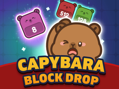 Παιχνίδι Capybara Block Drop