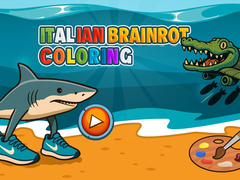 Παιχνίδι Italian Brainrot Coloring