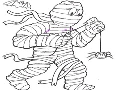 Παιχνίδι Mummy Coloring Book