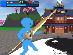 Παιχνίδι Obby Stickman  On Swords