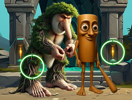 Ιταλικά Brainrot Βρείτε τις διαφορές .