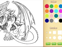 Παιχνίδι Dragon Chimera Coloring Book