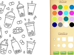 Παιχνίδι Cute Boba Coloring Book for Kids