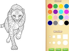 Παιχνίδι Wild Animals Coloring Book