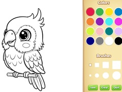 Παιχνίδι Kawaii Animal Coloring Book