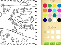 Παιχνίδι Farming Coloring Book For Kids