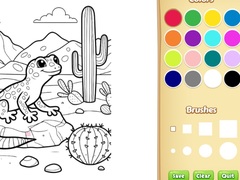Παιχνίδι Desert Animals Coloring Book for Kids