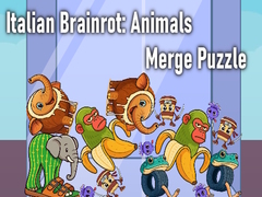 Παιχνίδι Italian Brainrot: Animals Merge Puzzle