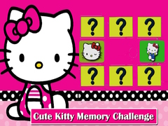 Παιχνίδι Cute Kitty Memory Challenge