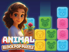 Παιχνίδι Animal Block Pop Puzzle