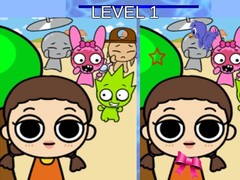 Παιχνίδι Sprunki and Squid Game Difference