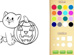 Παιχνίδι Halloween Coloring Book