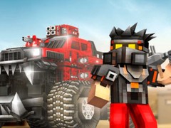 Παιχνίδι Blocky Cars: Car Battle