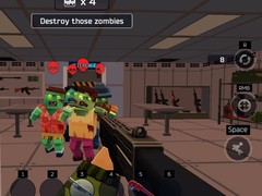 Παιχνίδι Pixel Combat: Zombies Strike