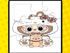 Παιχνίδι Labubu Jigsaw Puzzles for Kids Game