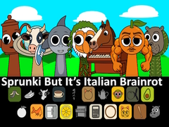 Παιχνίδι Sprunki But It’s Italian Brainrot
