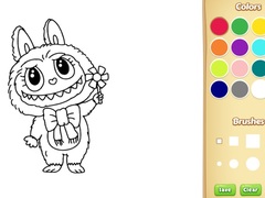 Παιχνίδι Labubu Doll Coloring Book for Kids