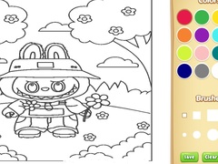 Παιχνίδι Cute Labubu Coloring Book for Kids