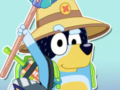 Παιχνίδι Jigsaw Puzzle: Bluey Happy Father's Day