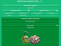 Παιχνίδι Pepecoin Miner Idle Simulator