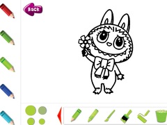 Παιχνίδι Labubu Coloring Pages