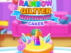 Παιχνίδι Rainbow Glitter Birthday Cakes