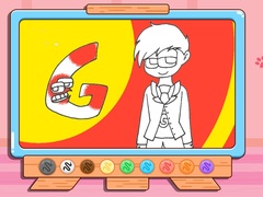 Παιχνίδι Coloring Book: Alphabet Lore G