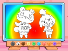 Παιχνίδι Coloring Book: Animal Crossing