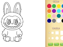 Παιχνίδι Labubu Coloring Book
