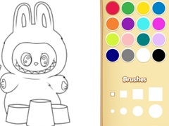 Παιχνίδι Easy Labubu Coloring Book