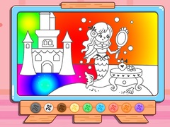 Παιχνίδι Coloring Book: Mermaid Makeup