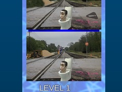 Παιχνίδι Skibidi Toilet Five Difference 2