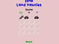 Παιχνίδι 2048 Land Vehicles