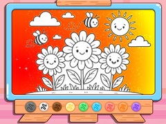 Παιχνίδι Coloring Book: Happy Flower