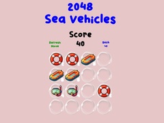 Παιχνίδι 2048 Sea Vehicles