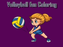 Παιχνίδι Volleyball Fun Coloring