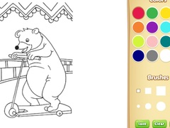 Παιχνίδι Circus Animals Coloring Book