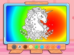 Παιχνίδι Coloring Book: Glitter Unicorn