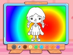 Παιχνίδι Coloring Book: Toca Boca Girl
