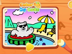 Παιχνίδι Color By Code: Polar Bear