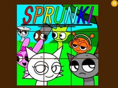 Παιχνίδι Sprunki Sliding Puzzle